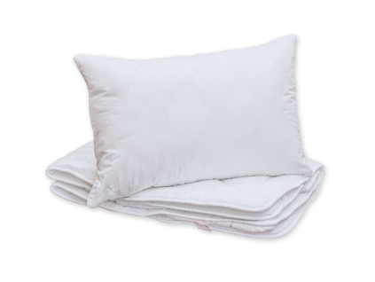Set dětské celoroční přikrývky 90x135cm a polštáře 45x65cm, vhodné i pro alergiky