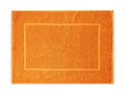 Hotelová předložka Comfort oranžová 50×75 cm s gramáží 750g/m²