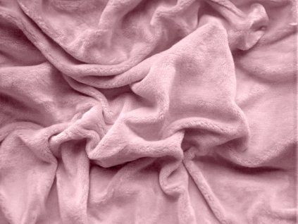 Růžové mikroplyšové prostěradlo SOFT 90x200 cm pro maximální pohodlí