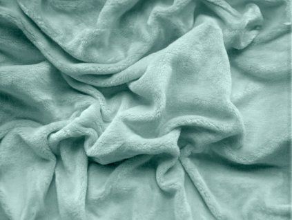 Mentolové mikroplyšové prostěradlo SOFT 90x200 cm pro maximální pohodlí