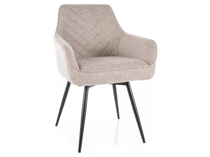 Elegantní jídelní židle SERVIO BREGO béžová – styl a pohodlí do vaší jídelny
