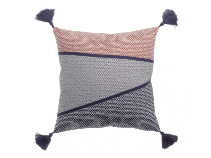 Dekorační polštářek IMPRIME TILAK 40x40 cm barevný s moderním geometrickým vzorem