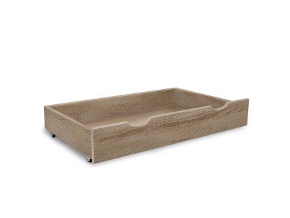 Úložný box pod postel 200 cm dub sonoma pro maximální využití prostoru