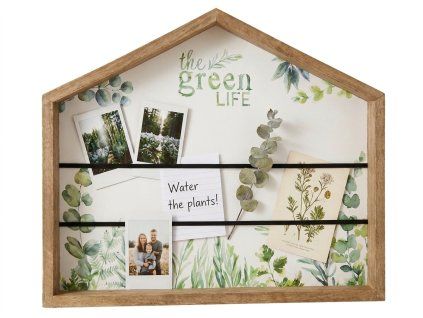 Nástěnka na fotografie GREEN LIFE, přírodní
