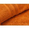 Elegantní a měkký ručník Classic 50 x 100 cm oranžový, 100% bavlna