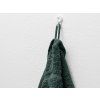 Elegantní a měkký ručník Classic 50 x 100 cm tmavě zelený, 100% bavlna