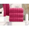 Ručník Comfort 50 x 100 cm purpurový, 100% bavlna do moderní koupelny