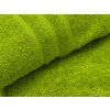 Měkká osuška Comfort 70x140 cm světle zelená s jemnou bordurou, 100% bavlna