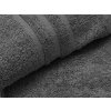 Kvalitní ručník Comfort 50 x 100 cm tmavě šedý, 100% bavlna pro každodenní použití