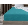 Luxusní froté prostěradlo EXCLUSIVE 90 x 200 cm v elegantní tyrkysové barvě
