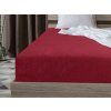 Luxusní froté prostěradlo EXCLUSIVE 90 x 200 cm v elegantní vínové barvě