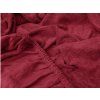 Napínací froté prostěradlo EXCLUSIVE vínové 180 x 200 cm – perfektní přizpůsobení