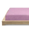 Froté prostěradlo EXCLUSIVE růžové 200x220 cm na dvoulůžkovou postel