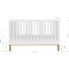 Toteme botanic cotbed wymiary 01