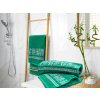 Luxusní bambusová osuška BAMBOO zelená 70 x 140 cm s vysokou savostí