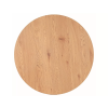 Designový dubový stůl ASTER 120x120 s kovovou podnoží