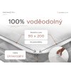 Nepropustný chránič matrace PROŠÍVANÝ 90x200 cm s gumičkami