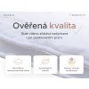 DVOUVRSTVÝ chránič matrace - TOPPER 90 x 200 cm na jednolůžkovou matraci