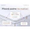 DVOUVRSTVÝ chránič matrace - TOPPER 160 x 200 cm pro ochranu a změkčení matrace
