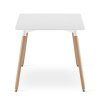 3323 TRE stol 120cm x 80cm bialy rzut 3 z boku