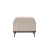 Krémové křeslo ANDERSON – minimalistické a elegantní