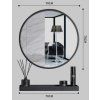 70cm black