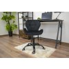 Kancelářské křeslo NOTO – luxusní černý design pro vaši pracovnu