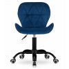 Moderní otočné křeslo NOTO VELVET – stylový doplněk do kanceláře i pracovny