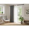 Stylový světle šedý závěs OXFORD 140x250 cm do obývacího pokoje