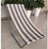 60310 skladaci plazove lehatko sand s tmave sedymi pruhy pohodli na plazi