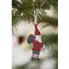 Stylová závěsná vánoční ozdoba SANTA CLAUS