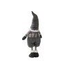 Dekorativní trpaslík GNOME 90 cm, šedý do elegantního interiéru