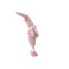 Vánoční trpaslík GNOME 90 cm, růžový pro stylovou vánoční výzdobu