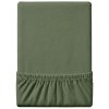 65684 5 jersey prosteradlo exclusive tmave zelene 160 x 200 cm