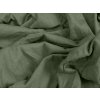 65684 bavlnene jersey prosteradlo exclusive 160x200 cm v tmave zelene barve