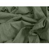 65705 bavlnene jersey prosteradlo exclusive 200x220 cm v tmave zelene barve