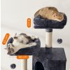 Kočičí škrabadlo TIGER 115 cm – ideální kombinace pohodlí, zábavy a péče o drápky.