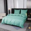 Mentolové povlečení JASMINE do hotelu – proužek 2 cm