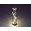 Moderní solární lampa LANTERN GREY 46 cm šedá s elegantním designem