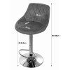 66839 5 seda barova zidle velvet kast
