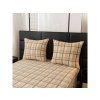 Povlečení mikroplyš PLAID krémové – pohodlí a styl v jednom