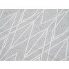 Kvalitní šedé povlečení GRAY STRIPES z přírodní Renforcé bavlny