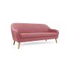 75191 3 stylova pohovka coranti velvet staroruzova pro 3 osoby