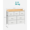 Komoda FLEXIRO 98 x 85 cm, krémová, praktické zásuvky a moderní design, vhodná do menších i větších prostor.