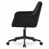 Ergonomické kancelářské křeslo ROXY černé na kolečkách