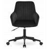 Černé kancelářské křeslo ROXY s moderním designem