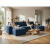 76949 2 stylova sedacka do u smart cosaro 295x140 cm tmave modra moderni vzhled do industrialniho interieru