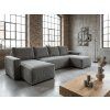 76994 seda sedaci souprava do u smart cosaro 295x140 cm s modernim designem a pohodlnym zebrovanym calounenim