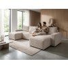 77009 2 designova sedacka do u smart cosaro 295x140 cm svetle bezova pro svetly a vzdusny interier