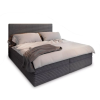 Luxusní postel boxspring ISPIRA – šedá elegance do ložnice